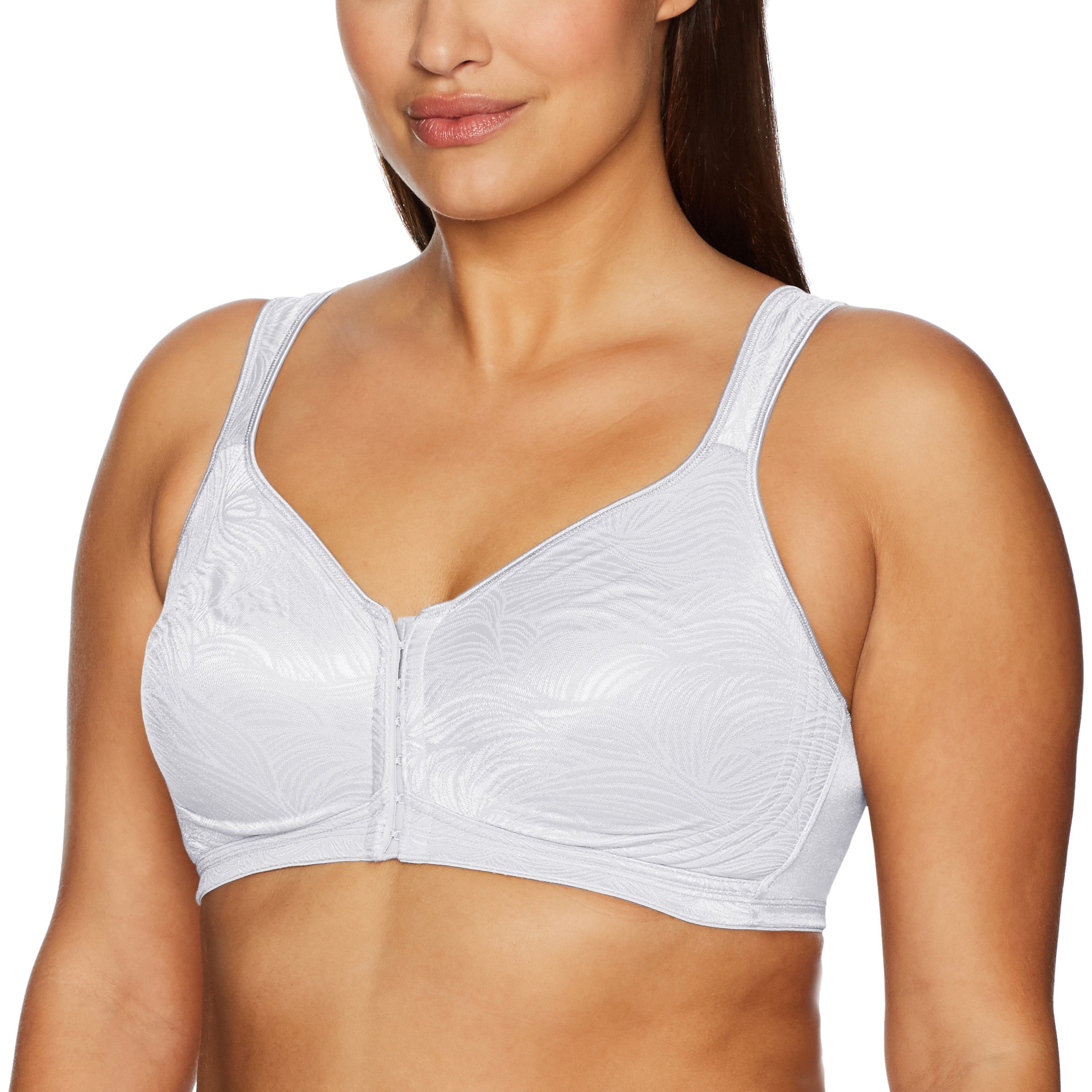 Playtex Womens 18 Hour Posture Wirefree Bra, White, 42DD US