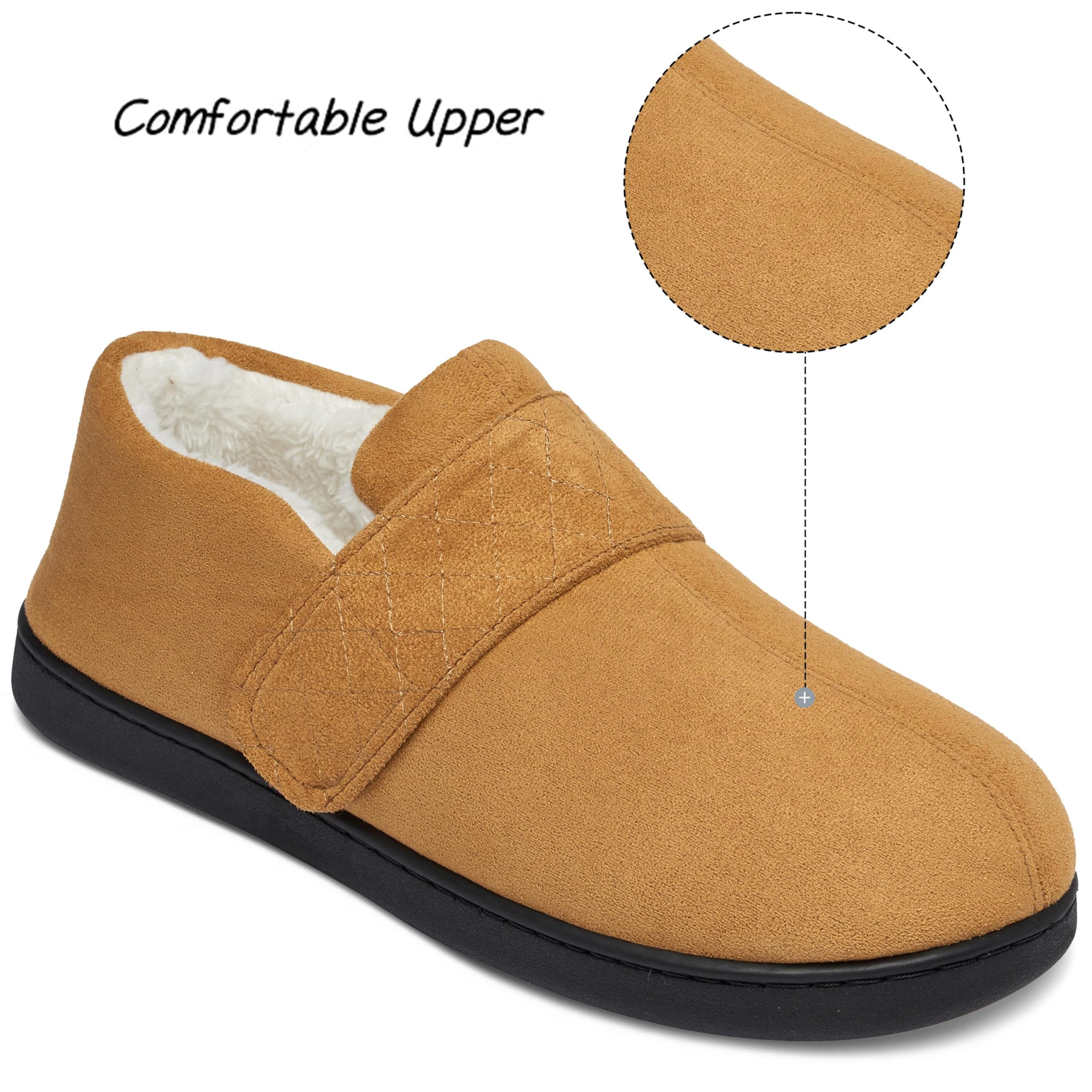 Mishansha Pantofole Uomo Invernali Ciabatte Donna Memory Foam Pantofola Caldo 36-49 EU