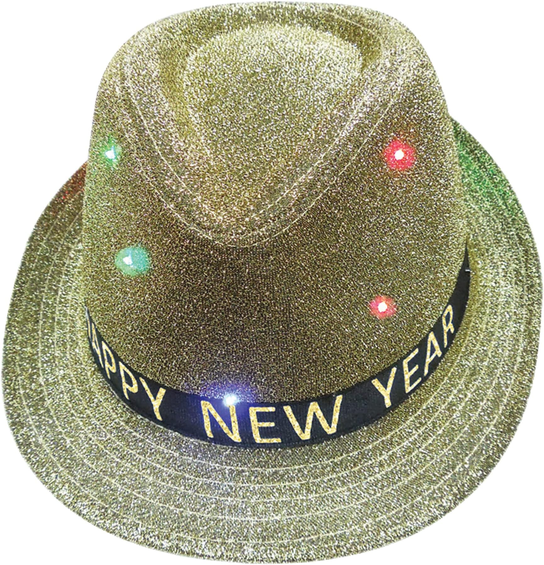 Party Magic Happy New Year Hat, Gold