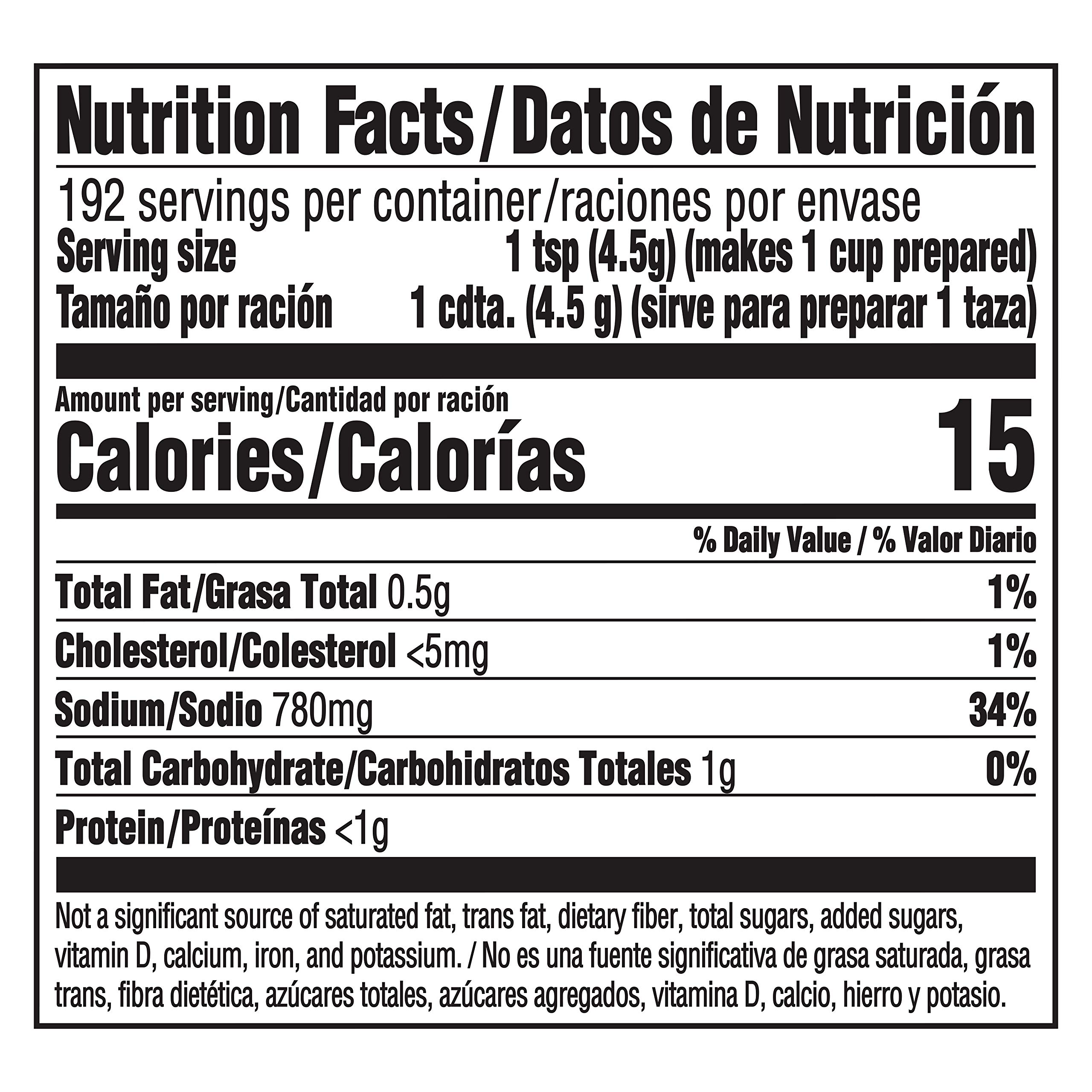 Knorr Professional Fish Bouillon Base Mix Gluten Free, No added MSG, 0g Trans Fat, 1.99 Pound (Pack of 6)