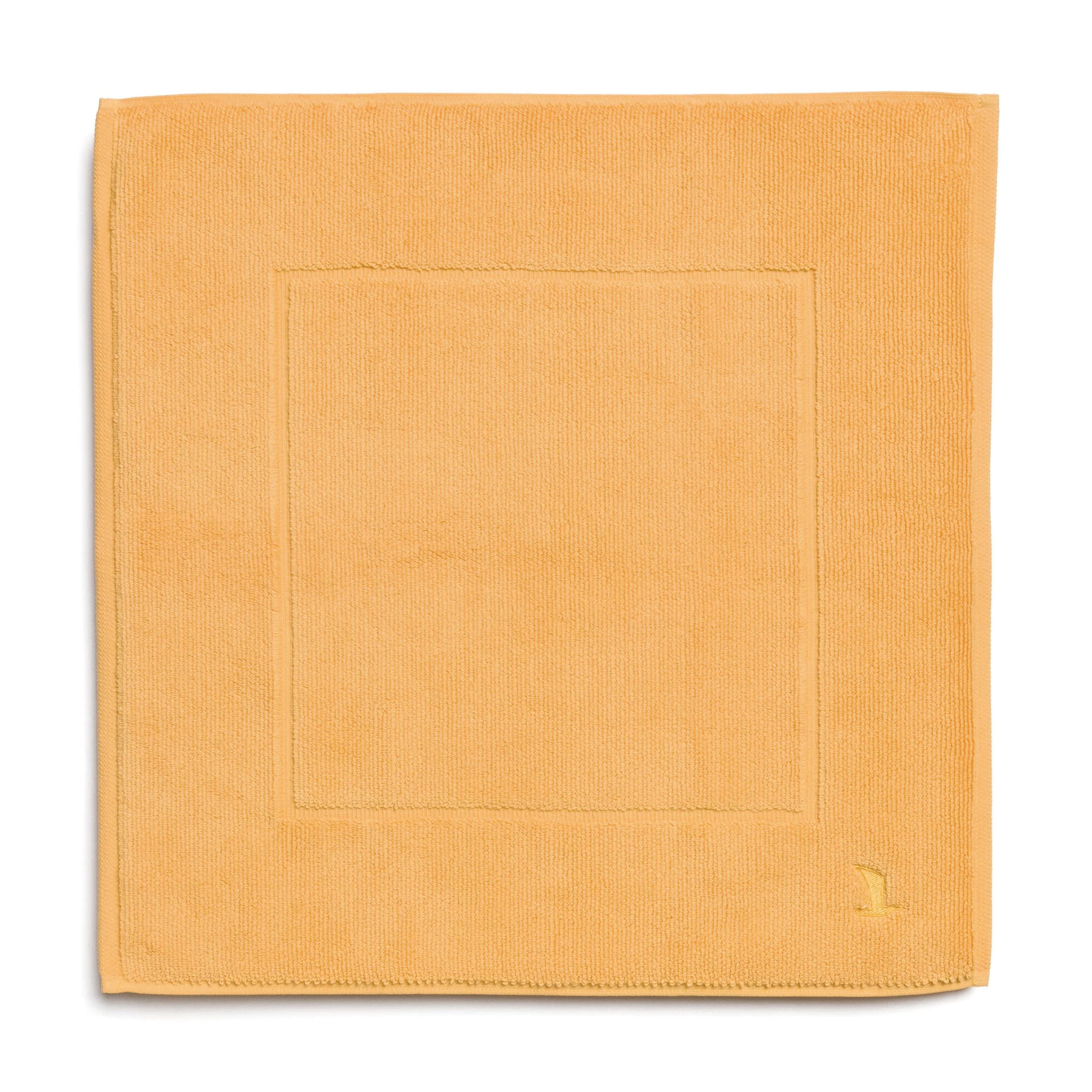 möve Superwuschel Badteppich 60 x 60 cm aus 100% Baumwolle, gold