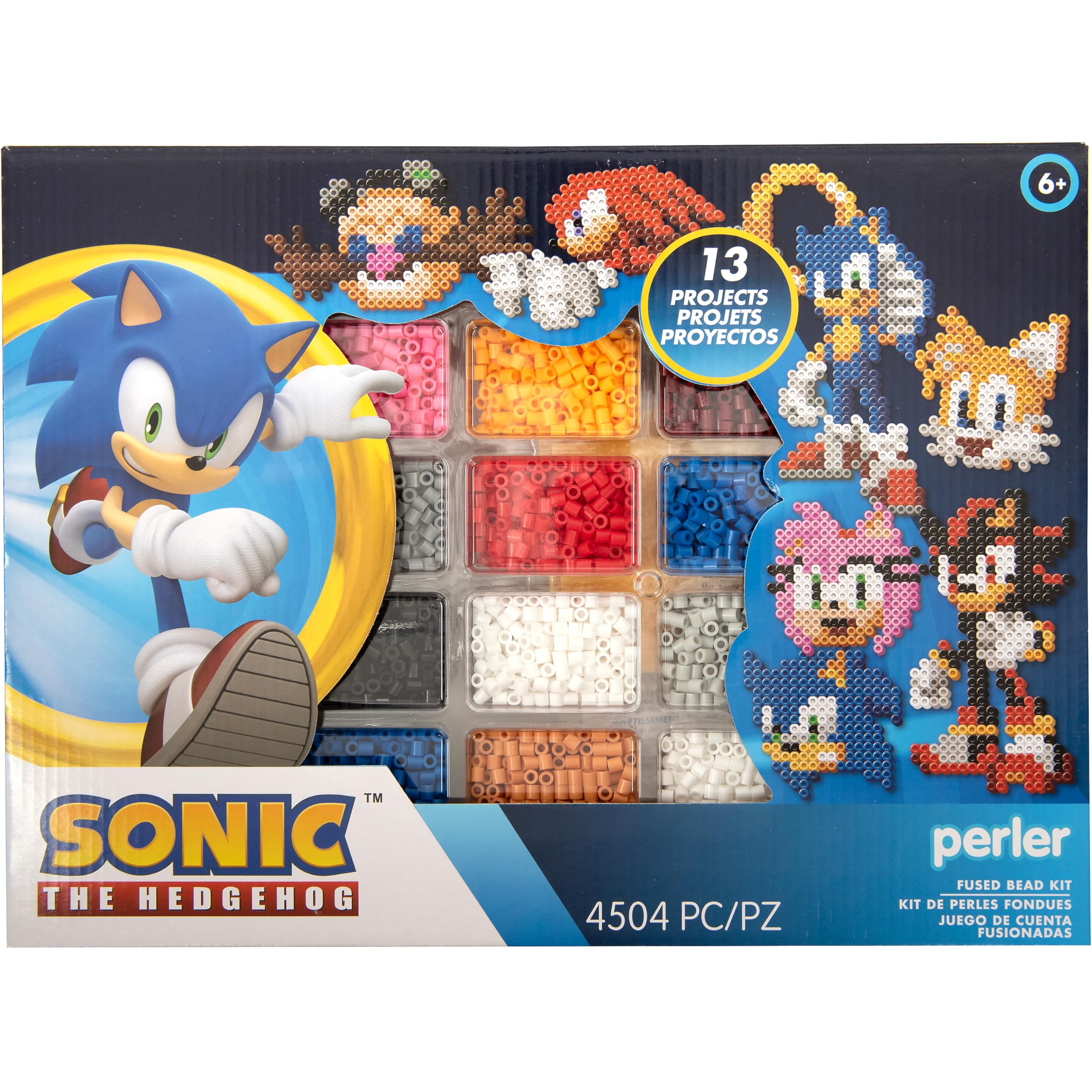 Amazon.co.jp: Perler 80-57249 ソニック ザ ヘッジホッグ デラックス