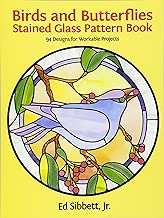Birds and Butterflies Stained Glass Pattern Book: 94 Designs for Workable Projects