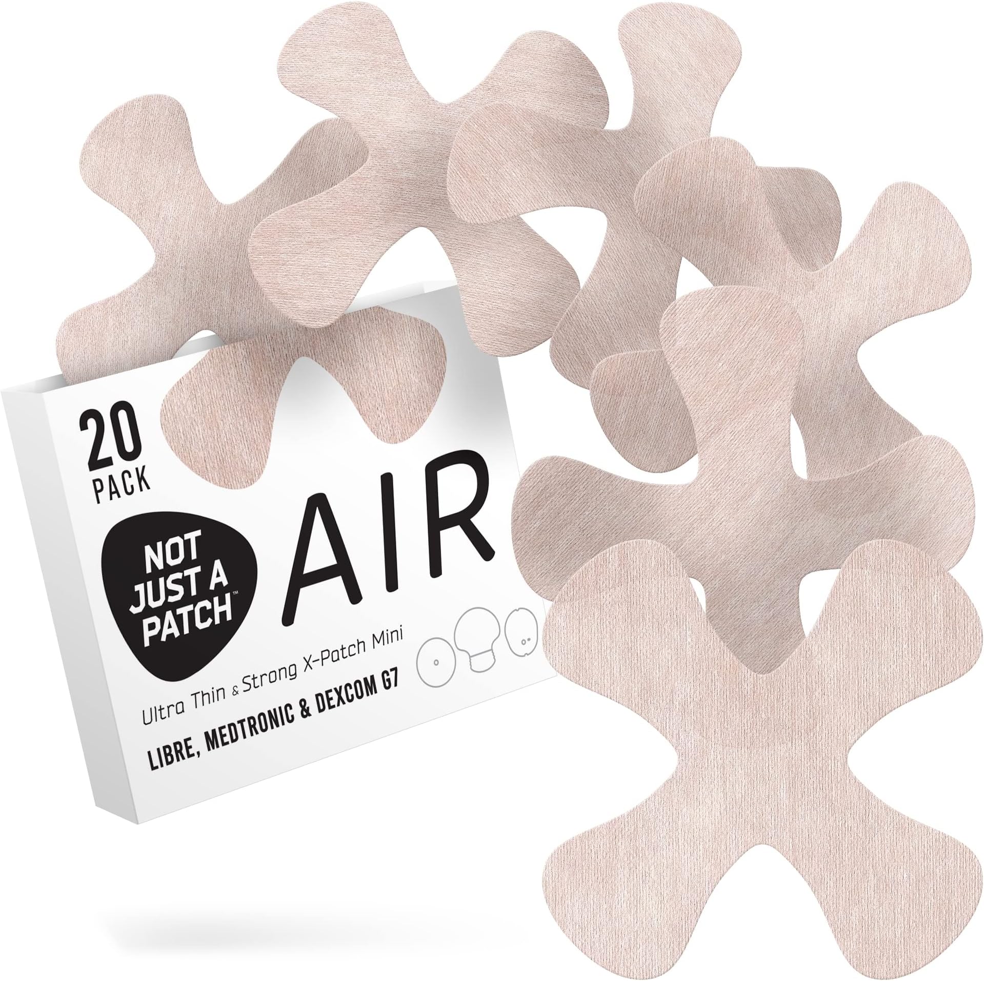 Amazon.com: Not Just A Patch Air X-Mini (20 Pack) - Thin, Strong and ...