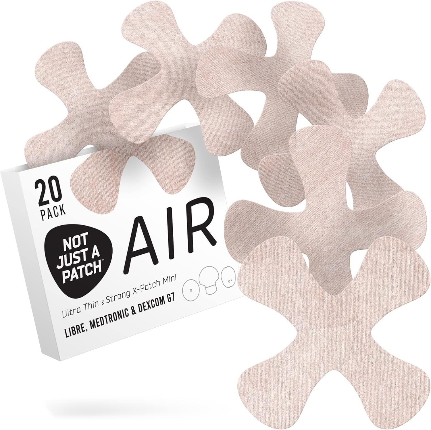 Amazon.com: Not Just A Patch Air X-Mini (20 Pack) - Thin, Strong and ...