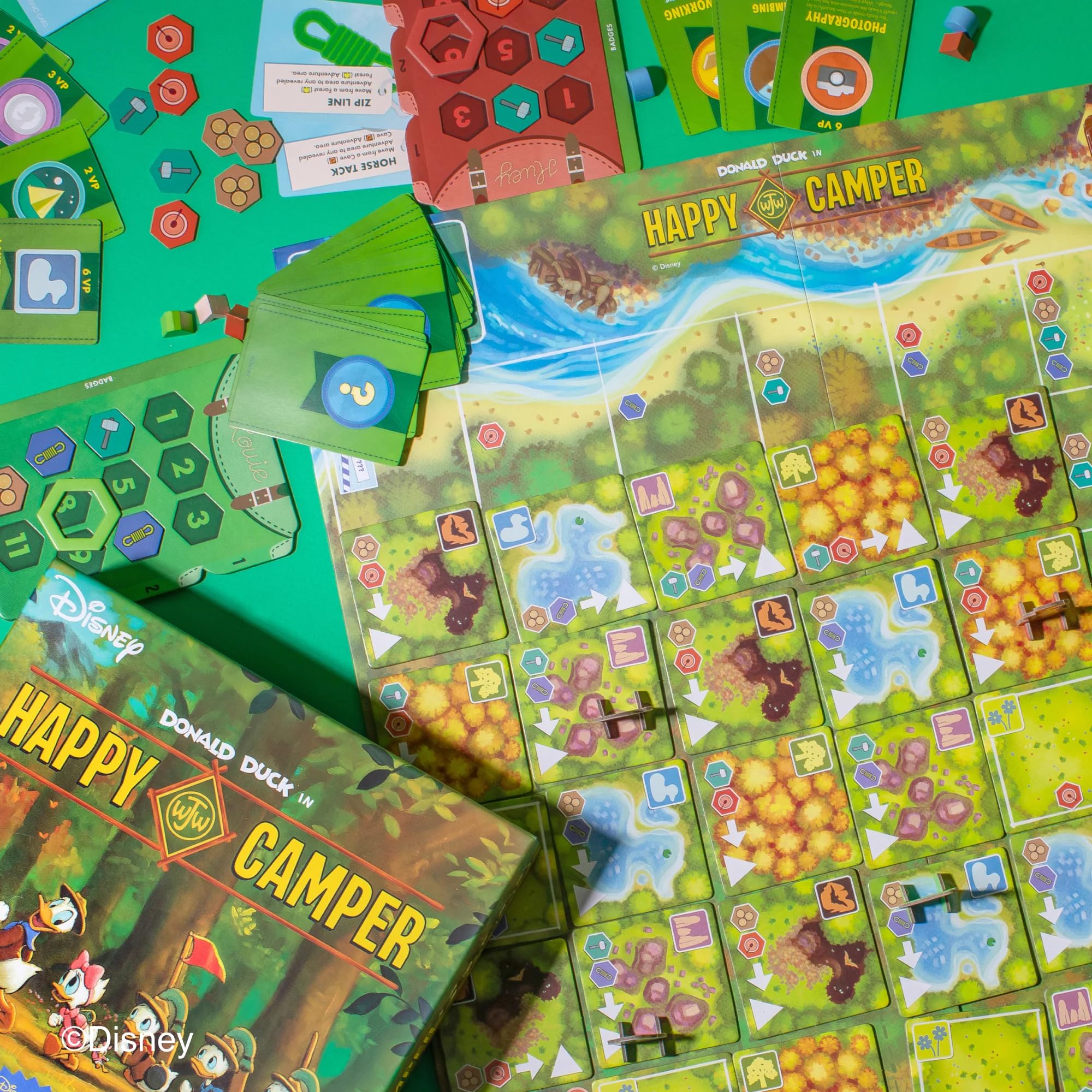 Maestro Media Ventures | Donald Duck In Happy Camper | Gioco Da Tavolo Per Famiglie | 2-4 Giocatori | 30-45 Min