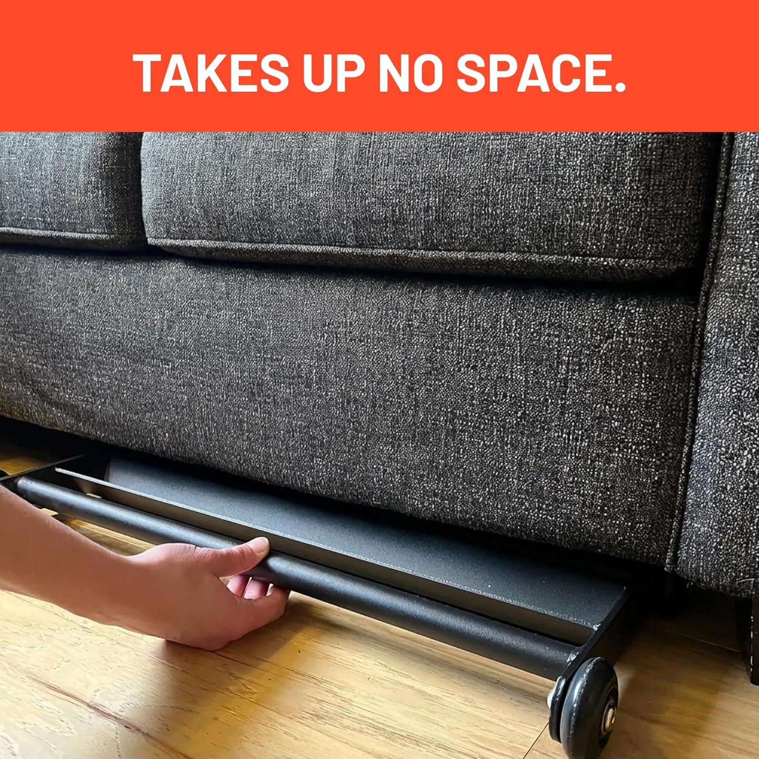 Glute Ham Glider [Bells of Steel] Home Gym Multi-Function Ab Glute Machine, Heavy Duty Ab Glider Machine for Hamstring Curl, Abdominal and Leg Workouts