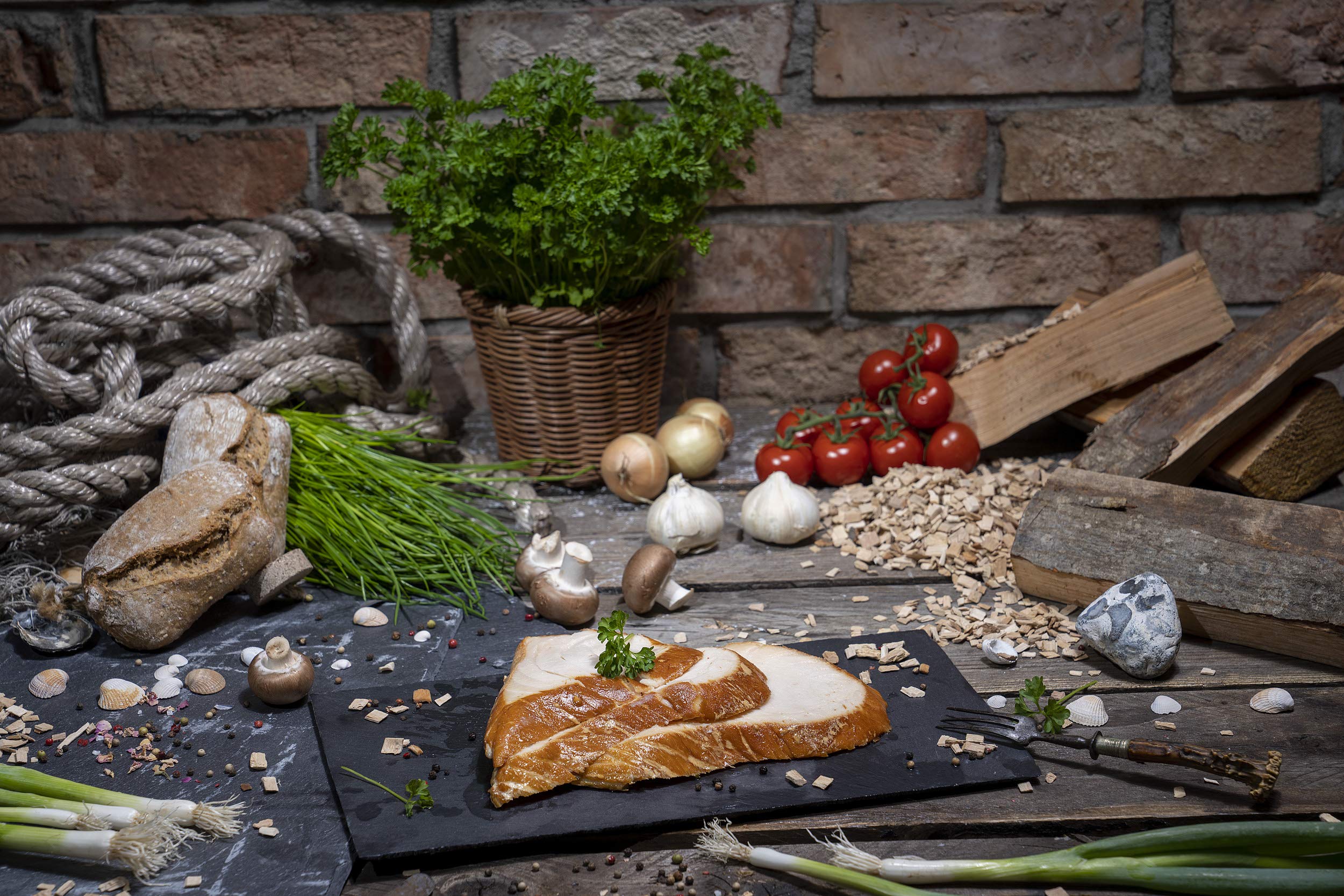 GreetFish Butterfisch, über Buchenholz geräuchert, Natur, 500g