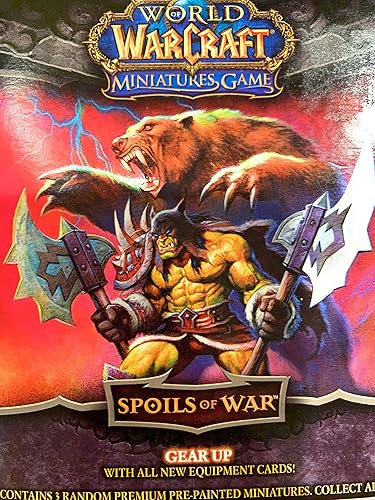 World of Warcraft TCG Wow Juego de cartas coleccionables Scourgewar Booster Pack Juguete