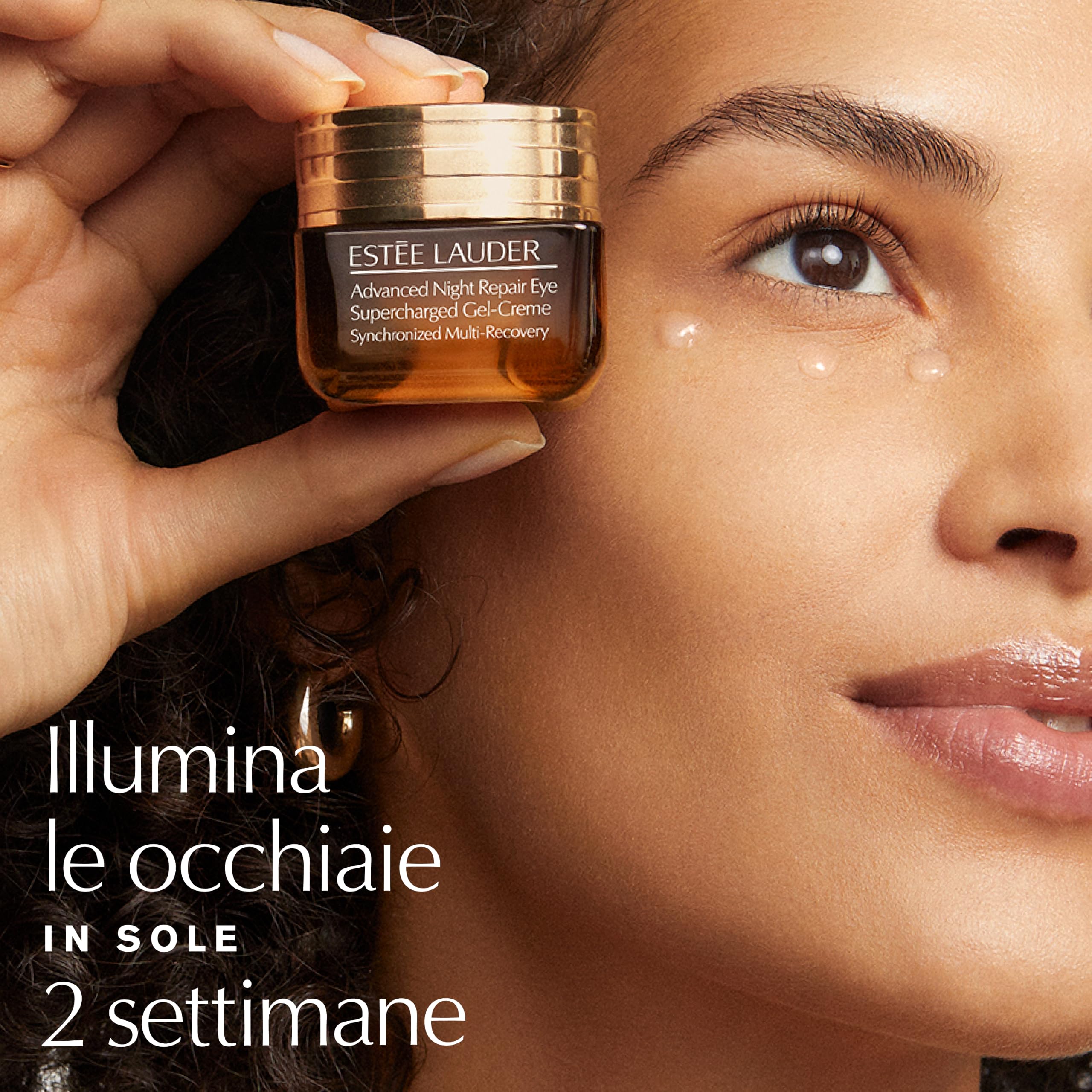 Estée Lauder Advanced Night Repair Eye Supercharged Gel-Cream Synchronized Multi-Recovery - Crema contorno occhi antirughe, 15ml