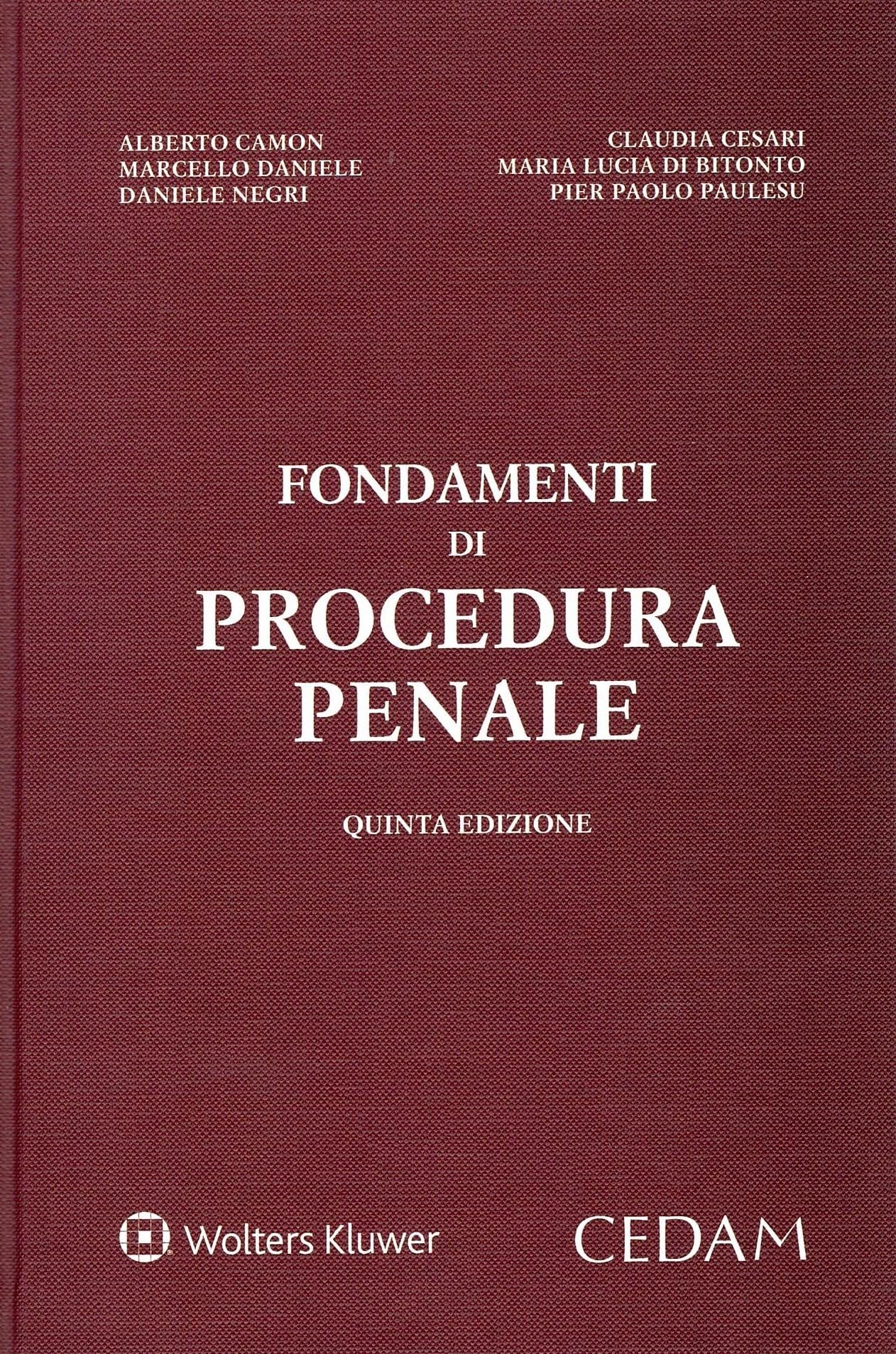Fondamenti di procedura penale