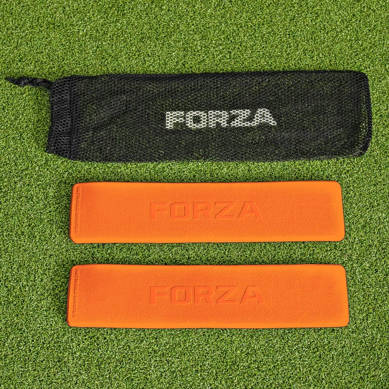 FORZA Throwdown Pitch Line Markers | Pack of 10 Weatherproof Rubber Field/Court Line Markers | 9 Colors Available