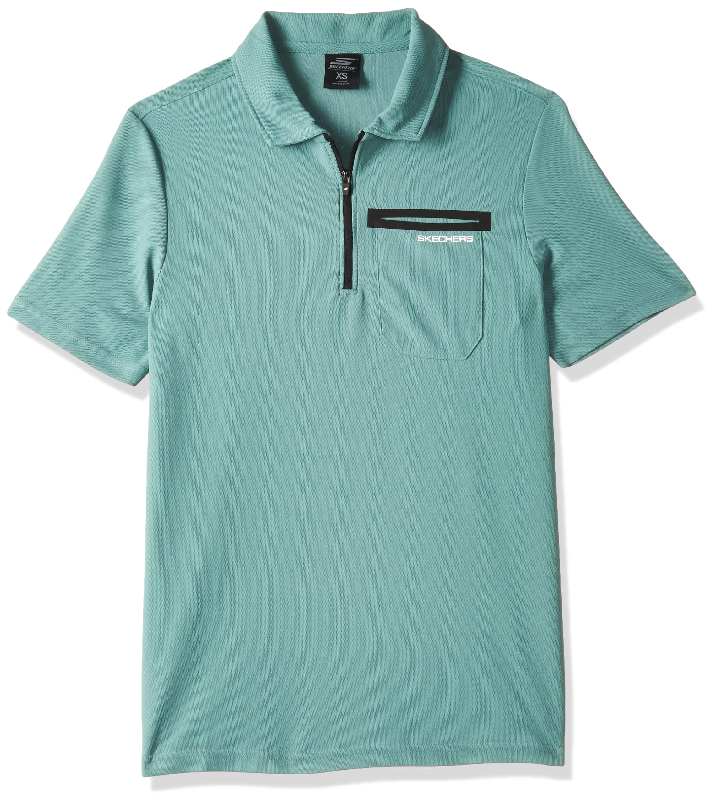 skechers Men's Solid Regular Fit T-Shirt-picture-14
