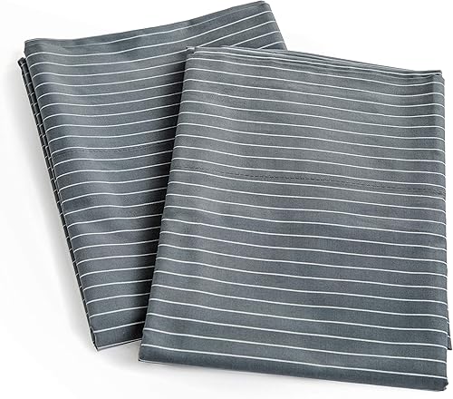 Miniatura 5 de Peru Pima Juego de sábanas - Tamaño Queen, 4 piezas, 100% algodón Pima peruano, Percale, 415 hilos, refrescante, transpirable y suave, ropa de cama