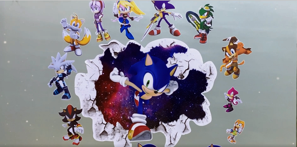 Sticker Mural Classic Sonic | Autocollants Jeu