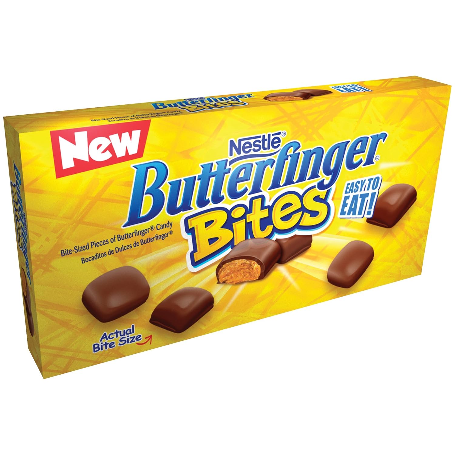 Butterfinger Bites On the Go Concession Box, 3.5 Ounce Box (Pack of 12)