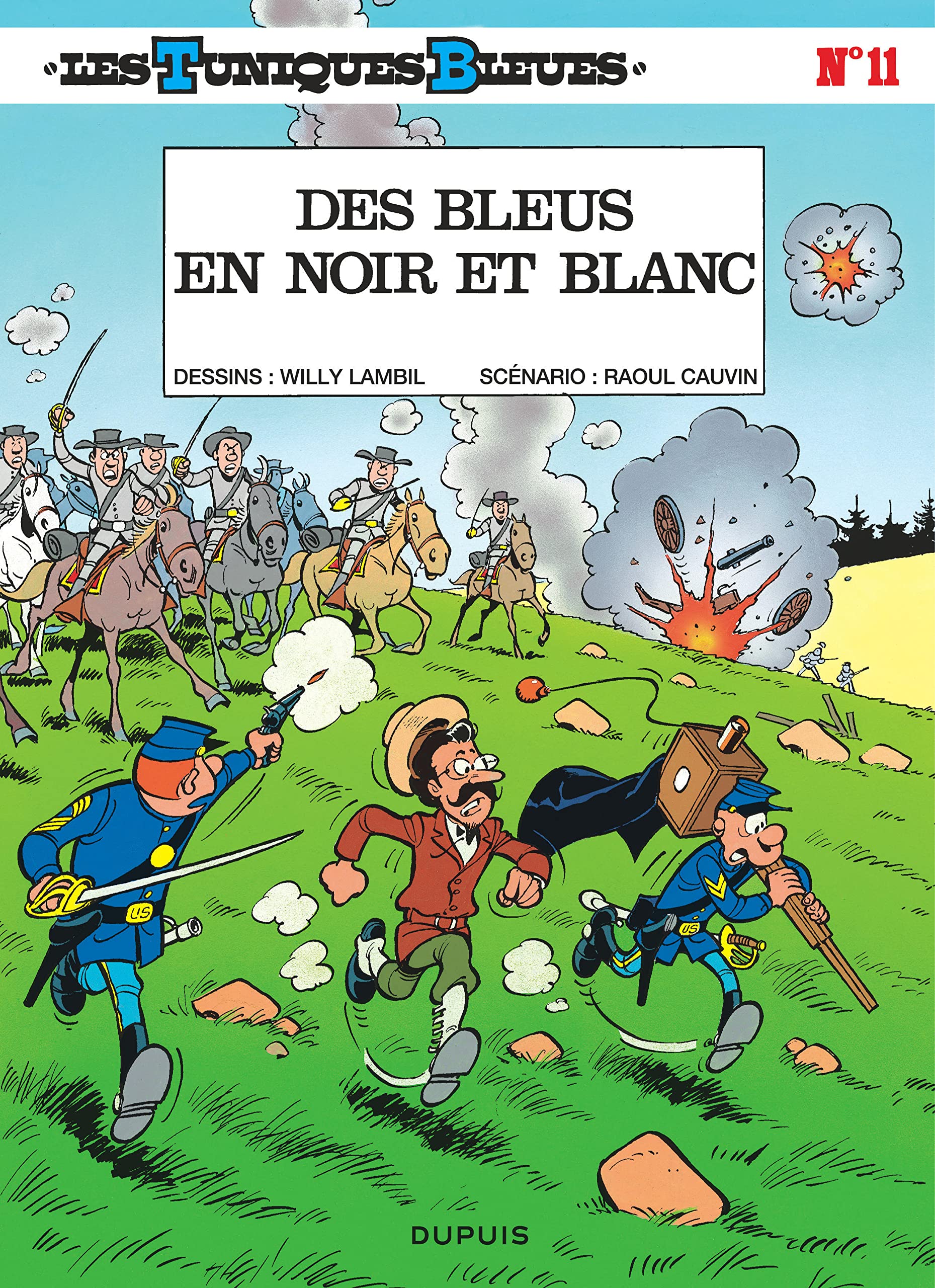 Les Tuniques bleues, tome 11 : Des Bleus en noir et blanc
