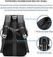 Vista 6 de Waterproof DSLR Camera Backpack - Large with TSA Lock, Fits Drone & 17-Inch Laptop