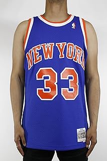 Men's Patrick Ewing New York Knicks NBA Throwback HWC Jersey