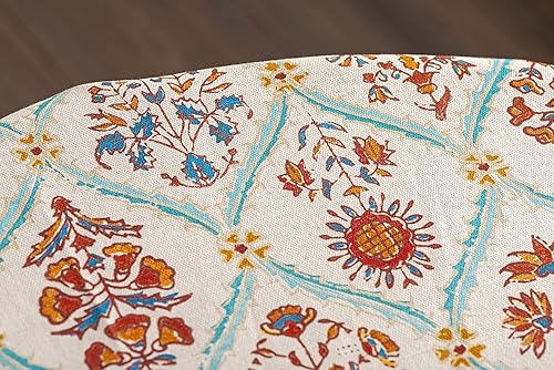 Miniatura 8 de Maison d' Hermine Mantel 100% algodón para mesas redondas de cocina, comedor, fiestas, bodas, Acción de GraciasNavidad (69 pulgadas de diámetro),