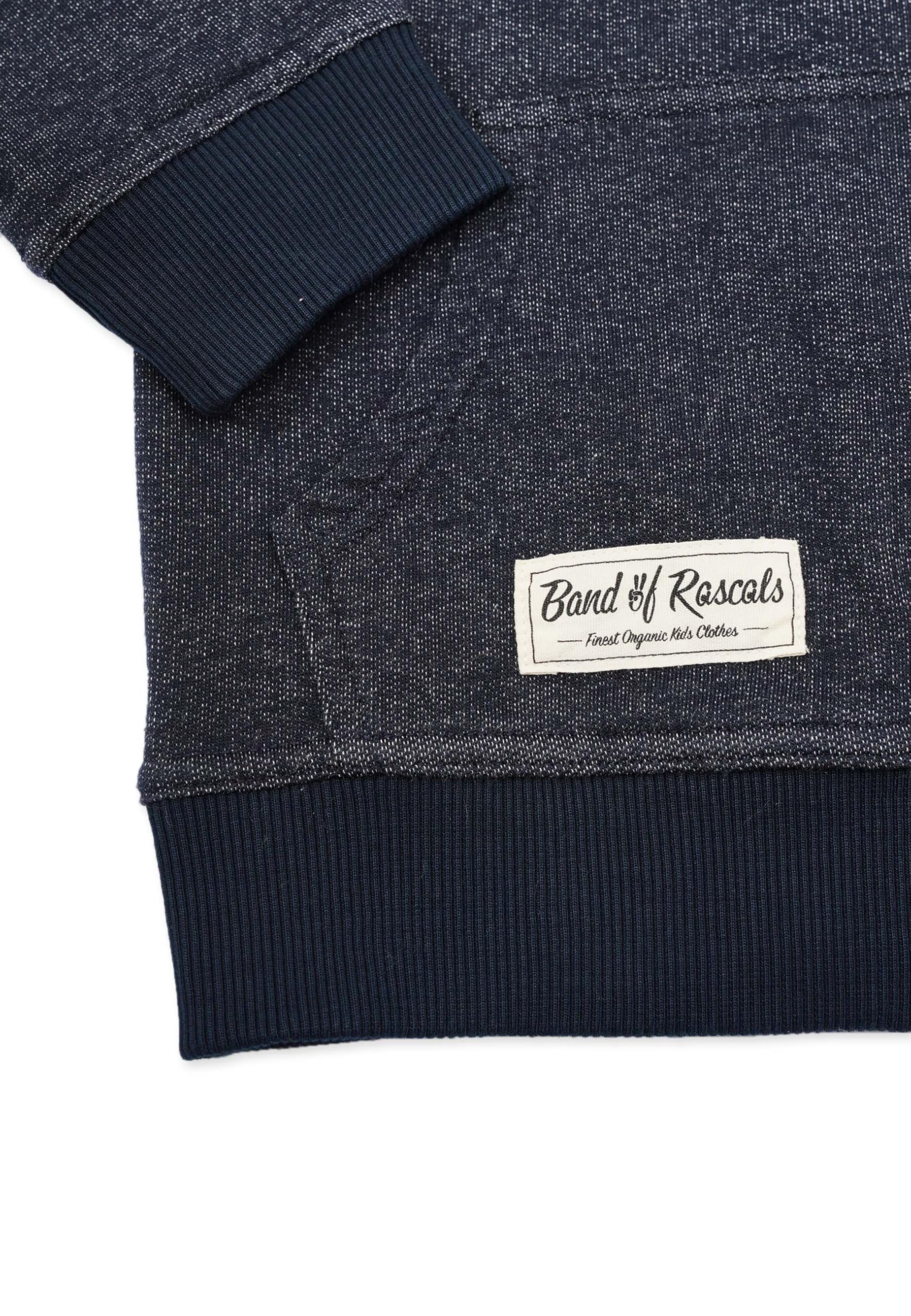 Band of Rascals Kinder Kapuzenpullover Denim Raglan aus Bio-Baumwolle