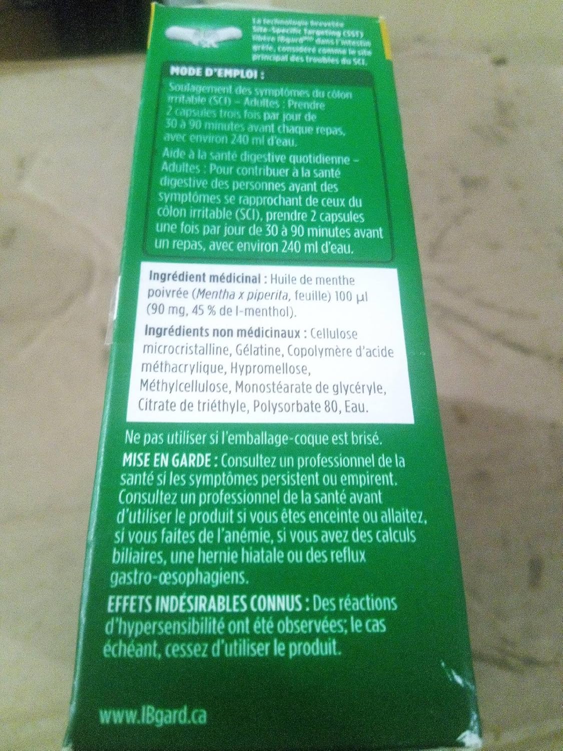 IBgard Suplemento dietético diario de apoyo a la salud intestinal, 96 cápsulas (el embalaje puede variar) IBgard Suplemento dietético diario de apoyo a la salud intestinal, 96 cápsulas (el embalaje puede variar)