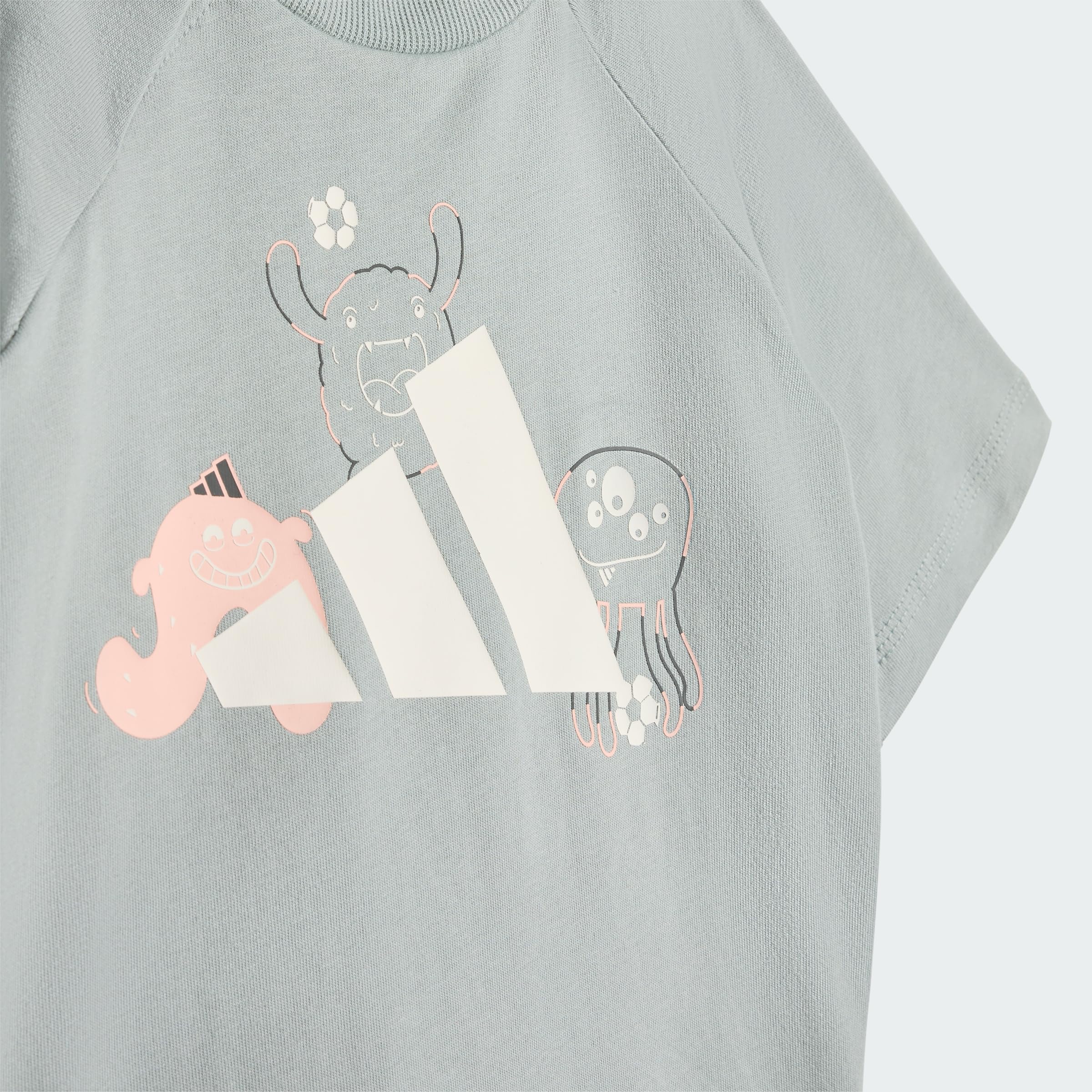 adidas Unisex Kids TIRO_NSTER T-SHIRT-SET