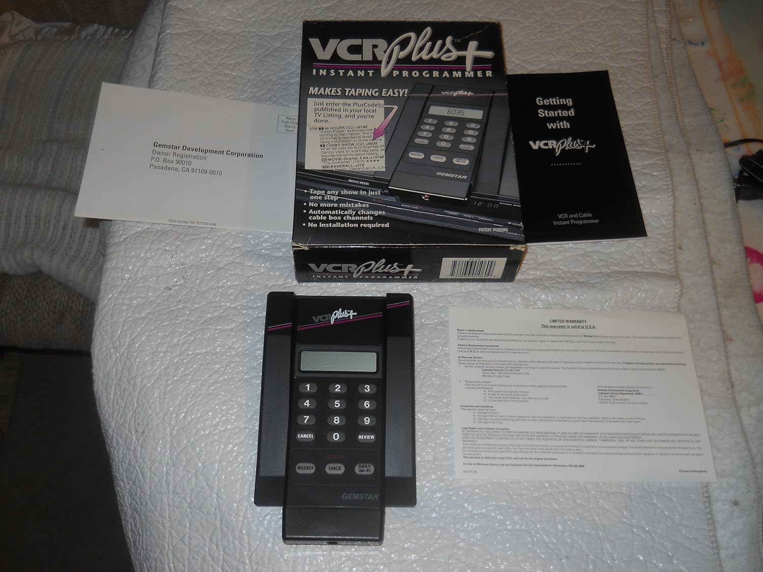 Discount 70% VCR PLUS, INSTANT PROGRAMMER BY GEMSTAR Special VCR PLUS, INSTANT PROGRAMMER BY GEMSTAR
