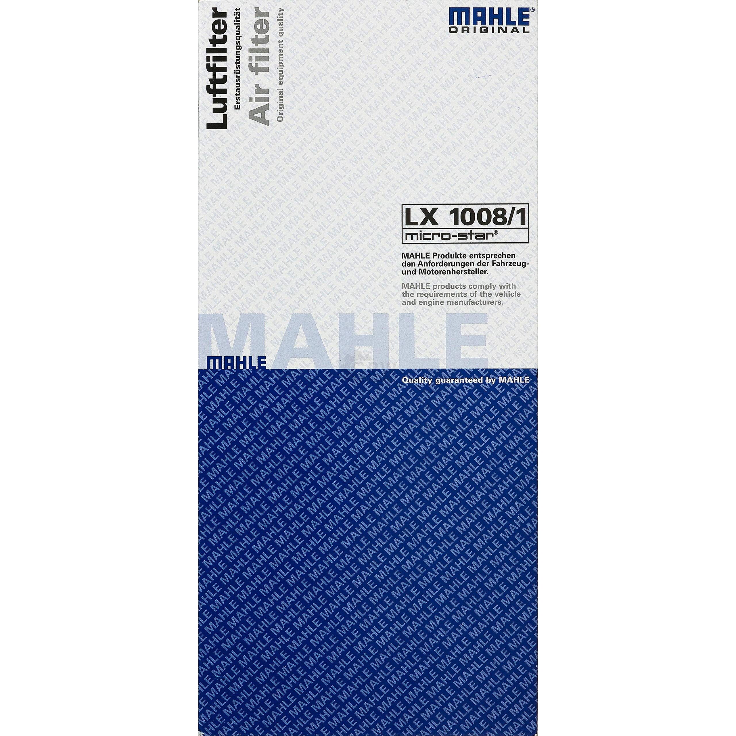 Paquete de inspección Kit de mantenimiento de filtros con filtro de aceite OC 369, filtro de aire LX 1008/1, filtro de combustible KL 313, filtro de habitáculo (carbón activado) LAK 251, tornillo de