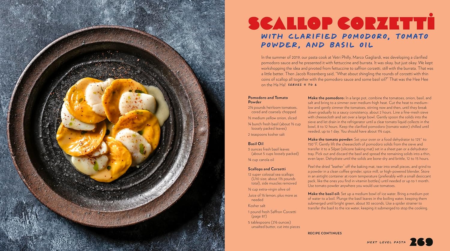 The Pasta Book: Recipes, Techniques, Inspiration      Hardcover – November 4, 2025