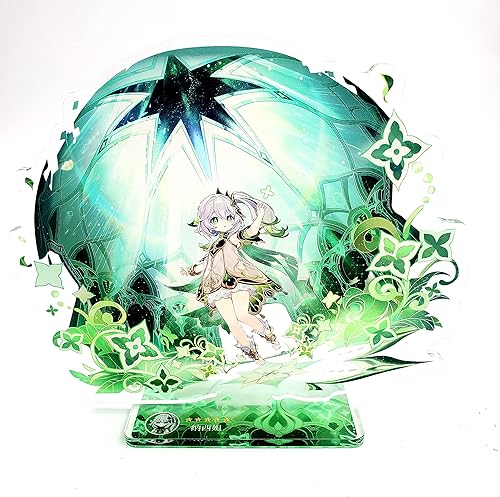 Figura de impacto Genshin, adornos acrílicos juego soporte colecciones modelo periférico, decoración de mesa