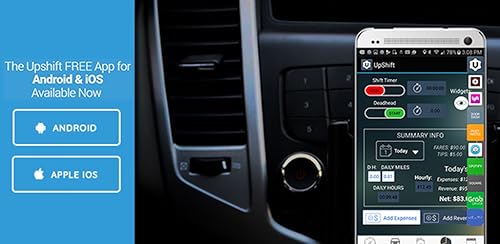 Upshift Rideshare Dash BASE