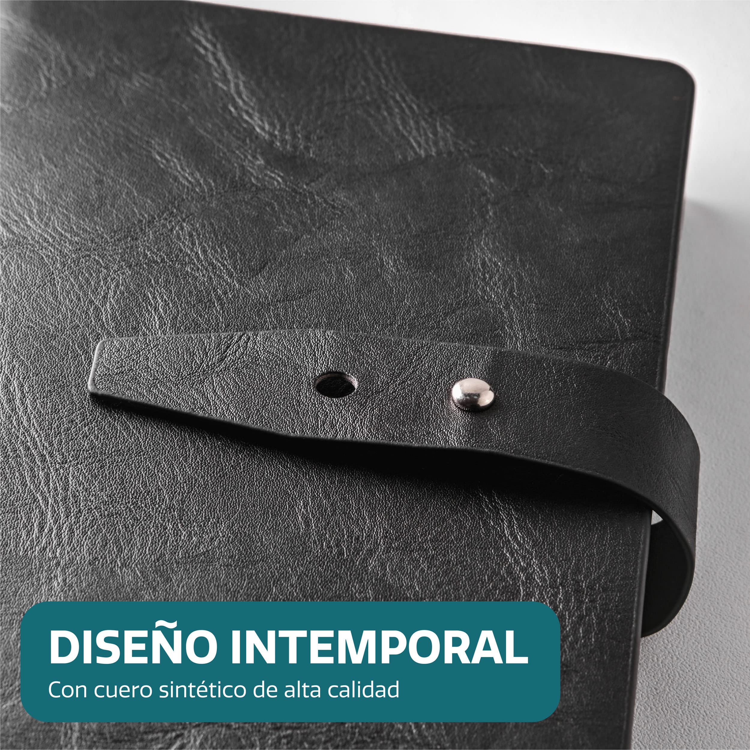 Praknu Tarjetero para 300 Tarjetas de Visita - Organizador para Tarjetas de Crédito, Pasaporte - Organizador Negro para Ahorrar Espacio