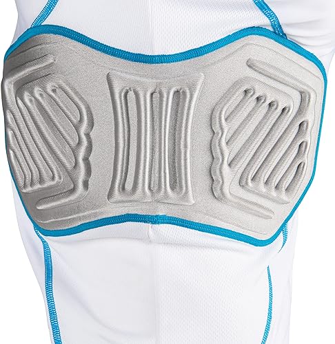 Miniatura 5 de CHAMPRO Camiseta de compresión de fútbol juvenil Bull Rush con sistema de amortiguación integrado