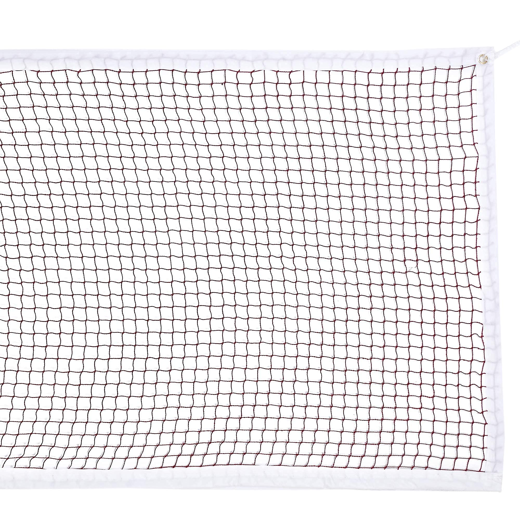 Red de bádminton de nailon 610x76 cm portátil rojo