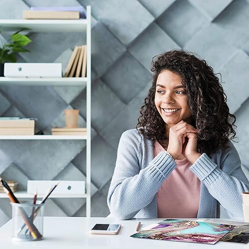 Miniatura 4 de Better Office Products Carpetas decorativas para archivos, paquete de 12, 6 diseños, pesadas, tamaño carta (9.5 x 11.5 pulgadas) con pestaña de