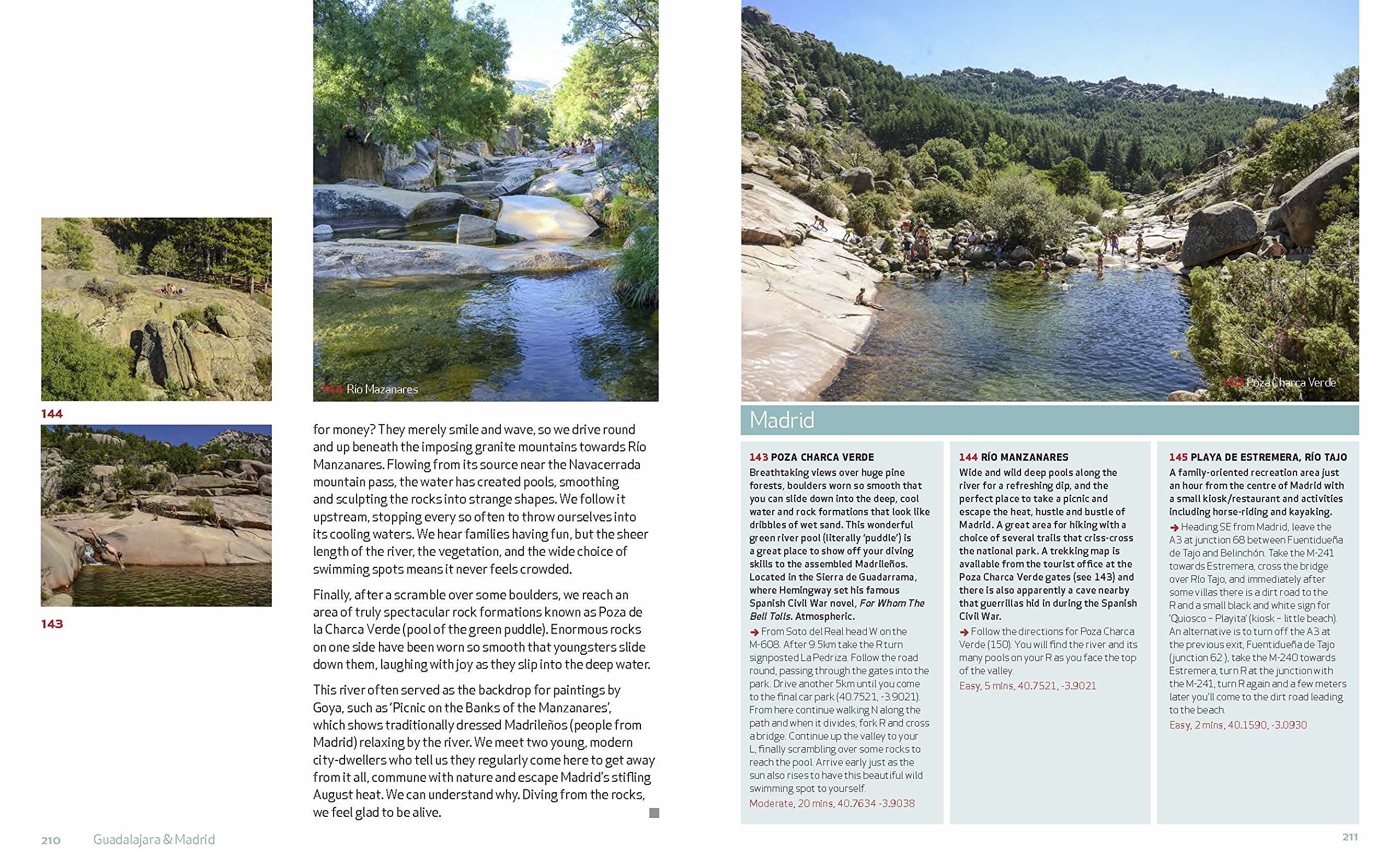 Wild Swimming Spain [Idioma Inglés]