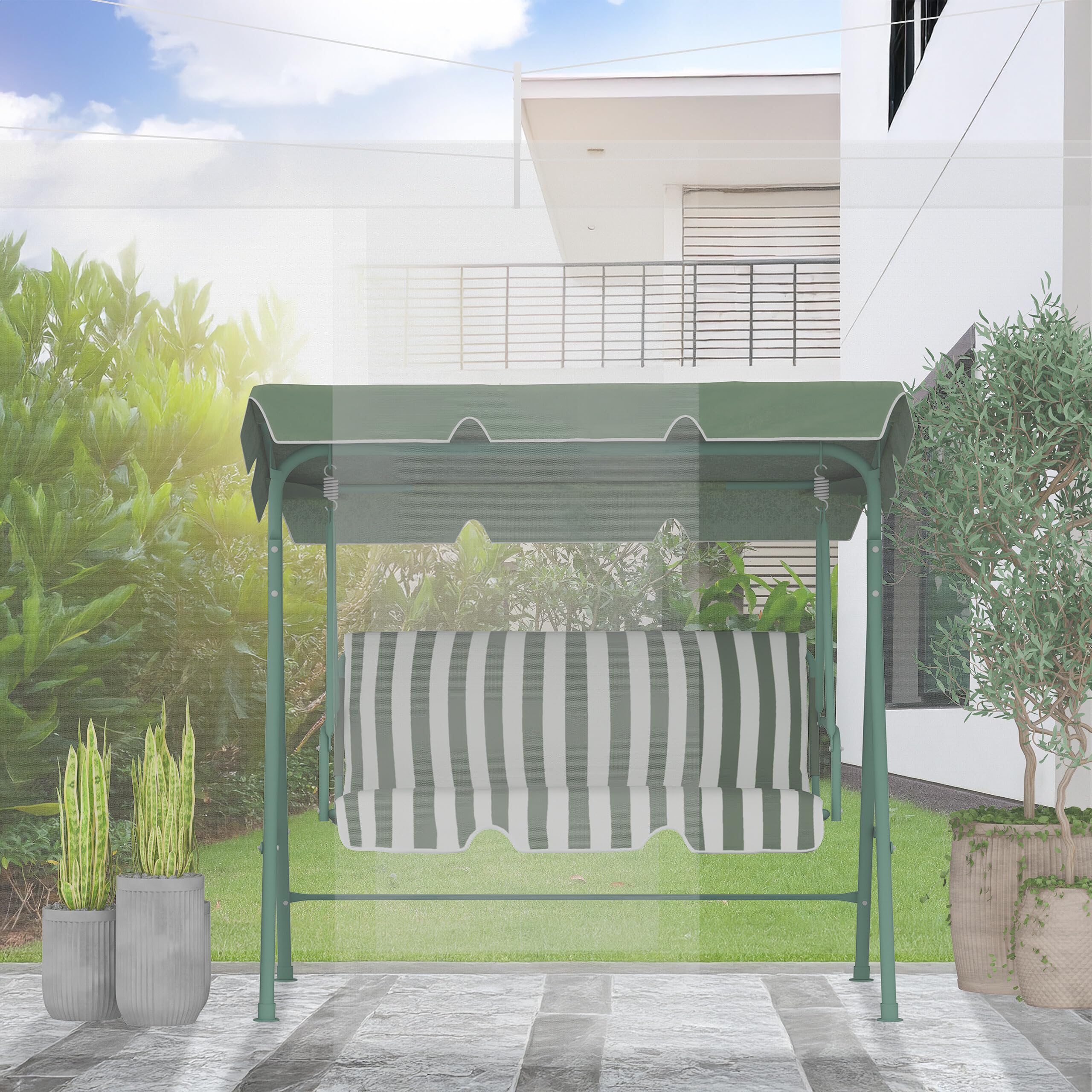 Relaxdays Mosquitera Patio, 250x300x500cm, Malla Antimosquitos, Terraza, Camping, Interior y Exterior, Poliéster, Blanco