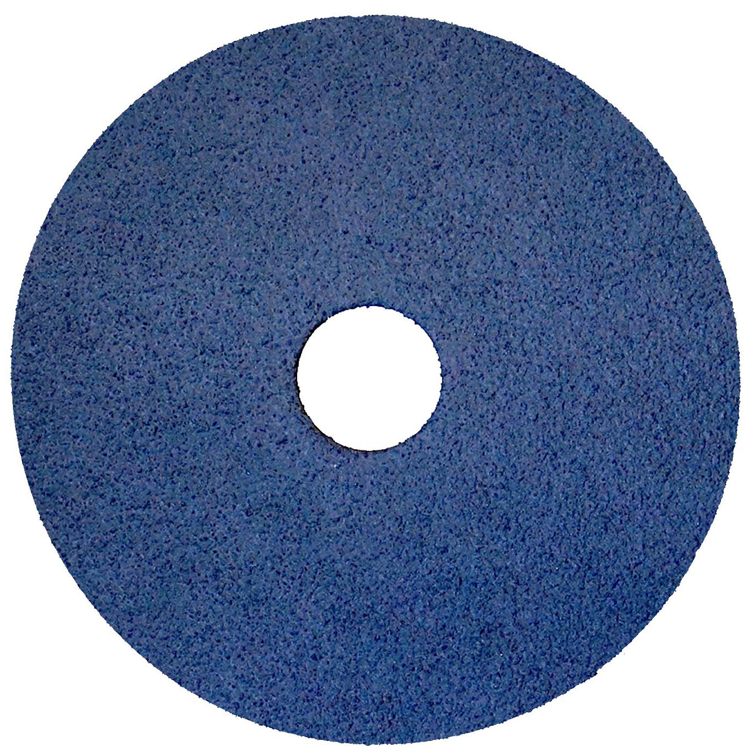 Weiler 59734 Disco de lijado y molienda de fibra de aluminio de zirconia de tigre, 4-1/2 pulgadas de diámetro, grano 60, agujero de eje de 7/8 pulgadas (paquete de 25)