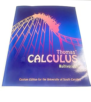 Thomas Calculus Multivariable Custom Edition for the University of South Carolina book cover