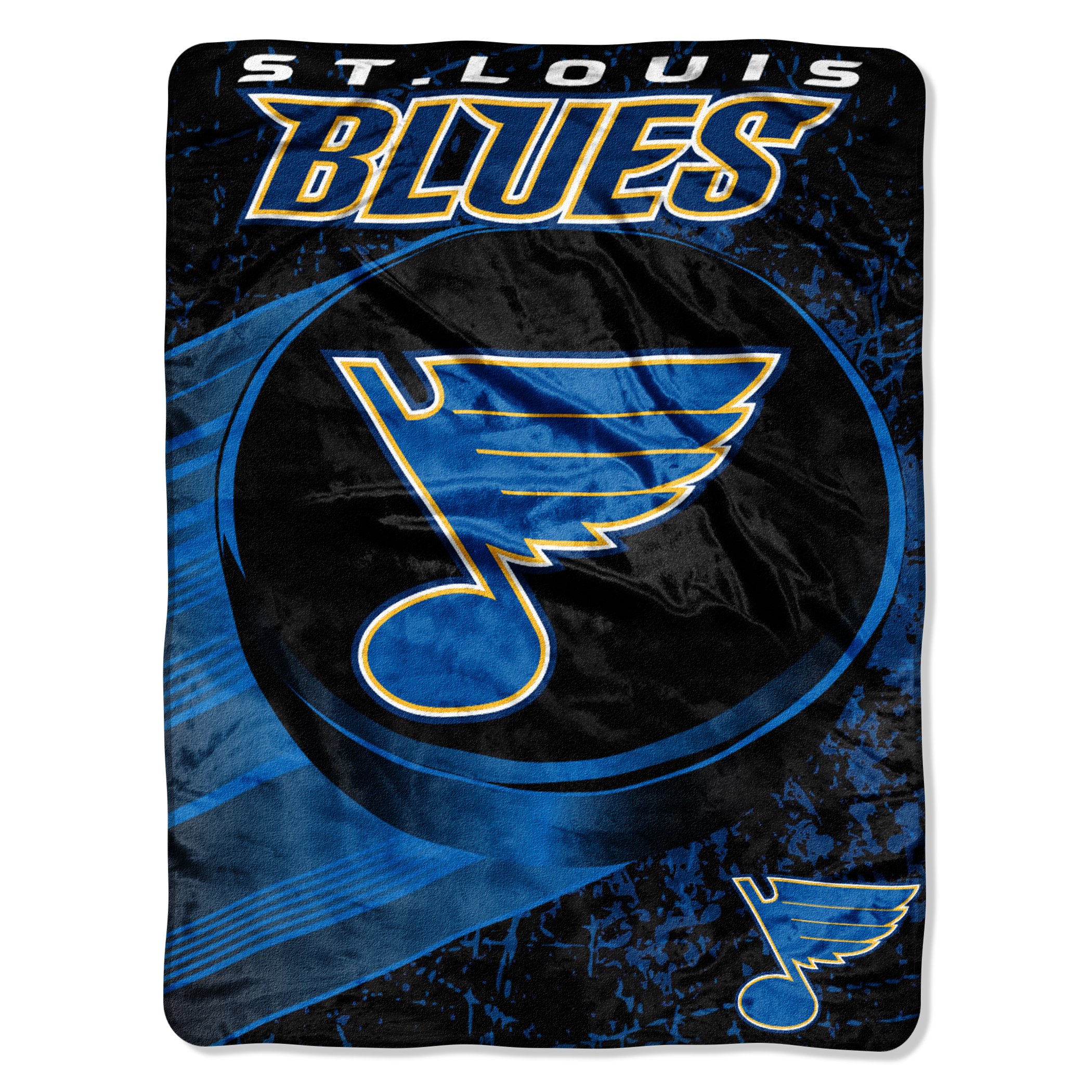 THE NORTHWEST COMPANY Officially Licensed NHL Ice Dash Micro Raschel Throw Blanket, 46" x 60"