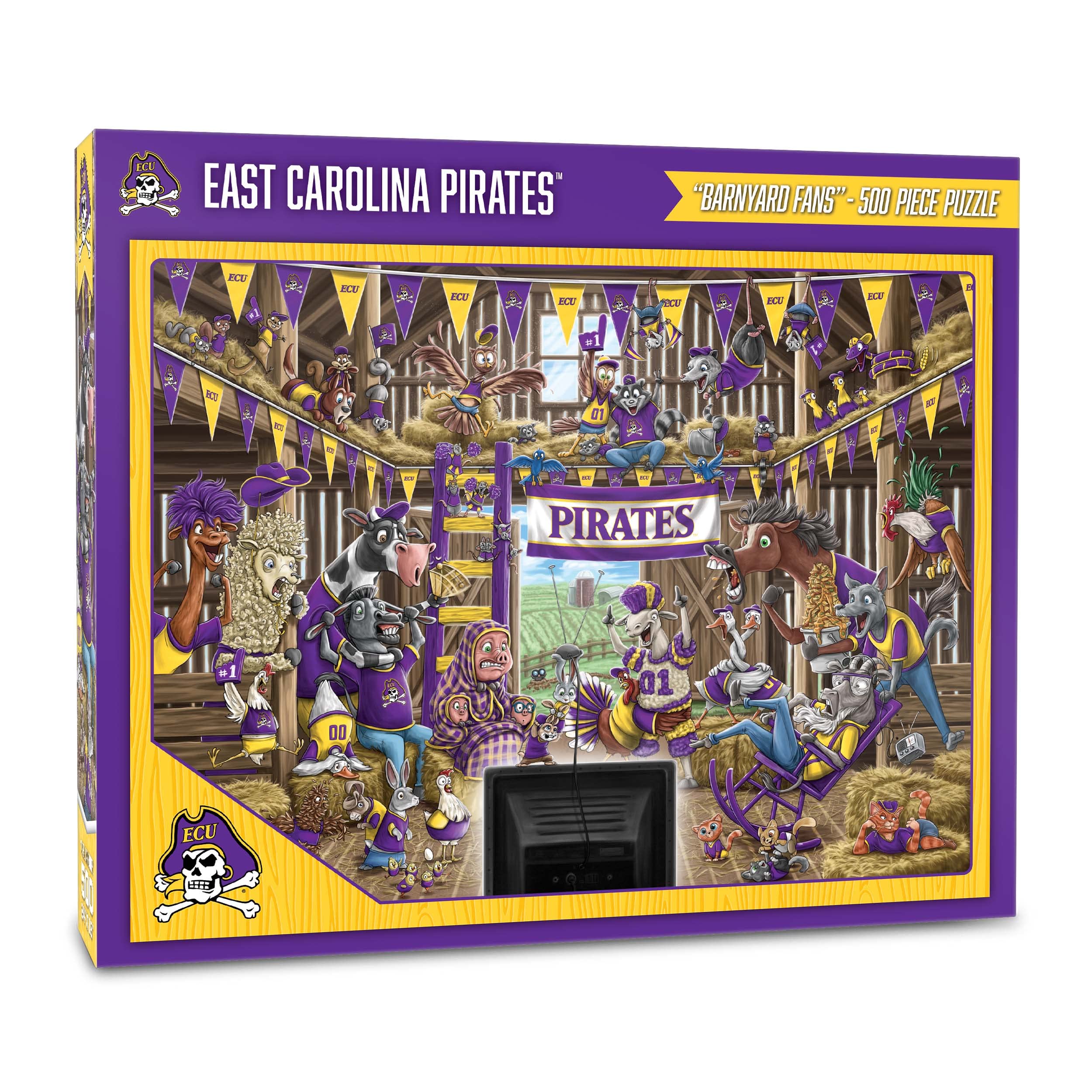 YouTheFan NCAA Barnyard Fans 500pc Puzzle