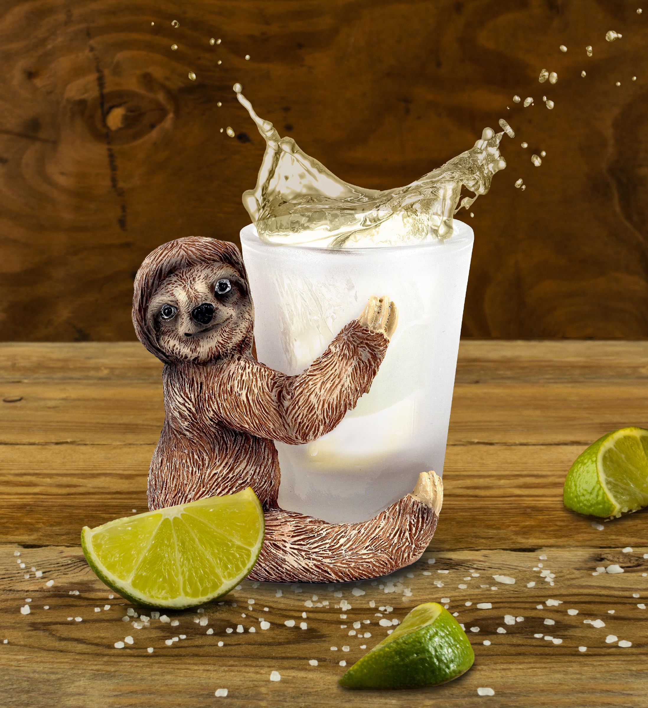 SLOTH☆ウィスキー Amazon.com | CoTa Global Cool Sloth Shot Glass - Novelty Glassware