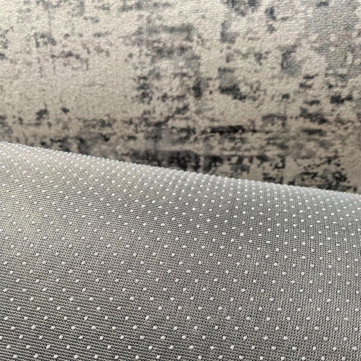 Geometrisch Teppich Läufer Flur Grau Rot Lang rutschfest Kücheläufer Waschbar Schlafzimmer Bunt Teppich Läufer 70x180cm Dauerhaft Läuferteppich Flurläufer Korridor Fußmatte Meterware