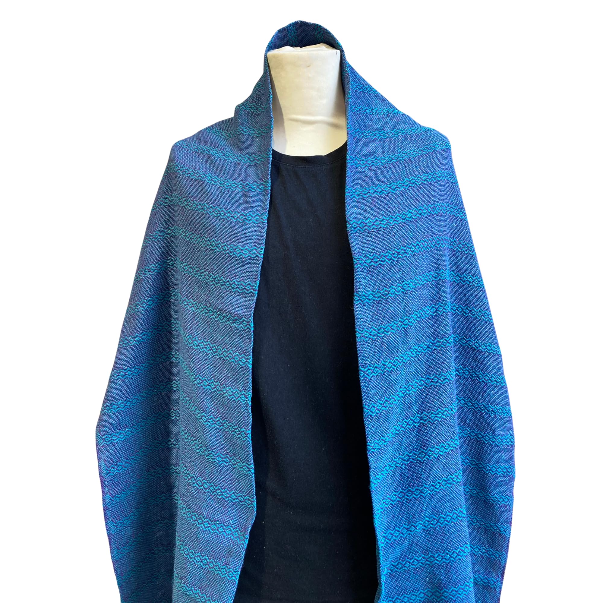 Genérico Rebozo mexicano artesanal de algodón La Revuelta – Hecho a mano en Tlaxcala, tejido tradicional, diseño auténtico