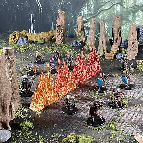 Miniatura 3 de Hechizos de pared de fuego y hielo