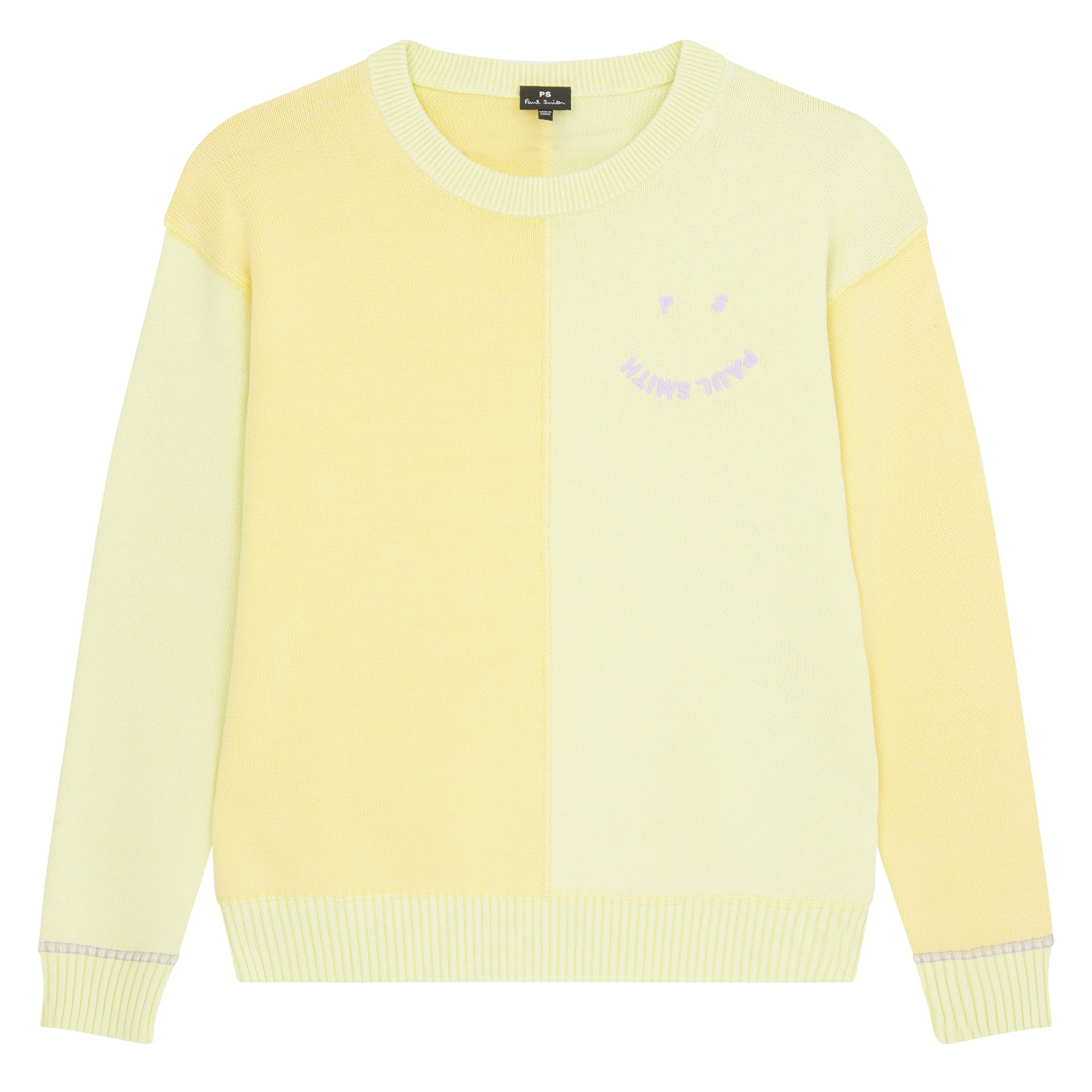 Paul Smith Women's Ps Womens Knitted Sweater Crew Neck Happy