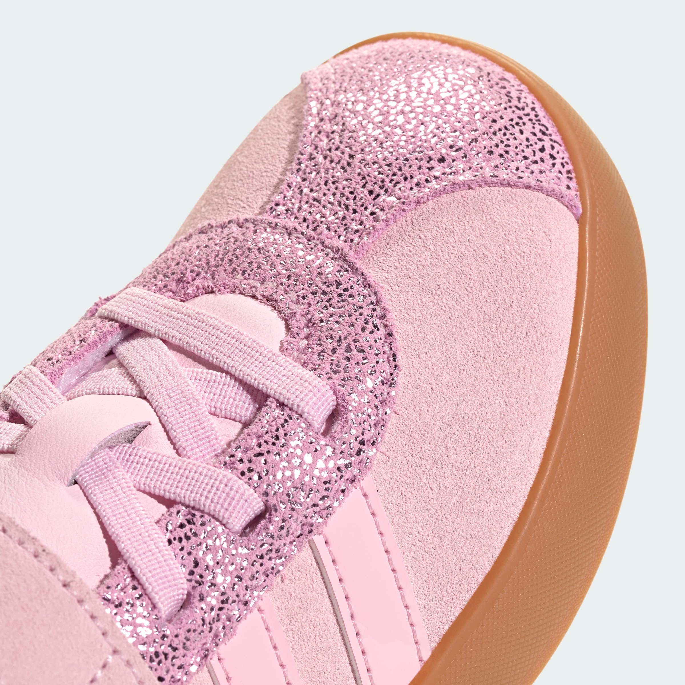 adidas Unisex Kinder Vl Court 3.0 Children Shoes, Clear Pink/Clear Pink/Gum, 31.5 EU