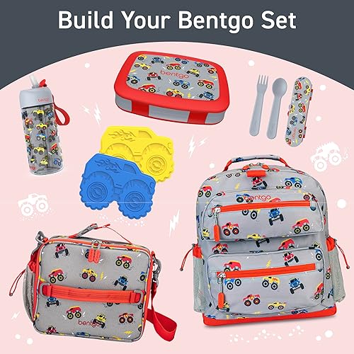 Miniatura 8 de Botella de Agua Bentgo Kids - A prueba de fugas, Tritán duradero, sin BPA, taza de 15 onzas para niñosniños pequeños a partir de 3 años, boquilla