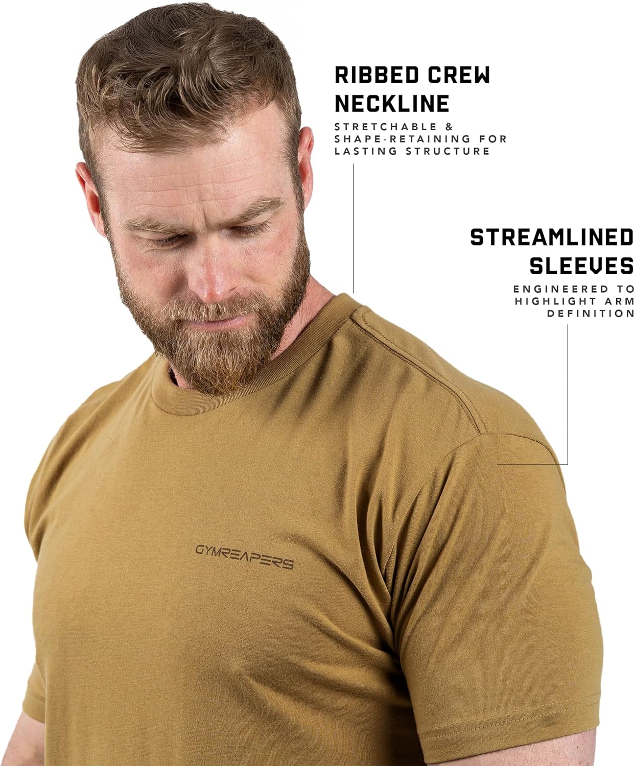 Gymreapers American Reaper Moisture Wicking T-Shirts for Men - Workout Gym Shirts - Running Athletic Tees & Dry Fit Tshirt - Image 5